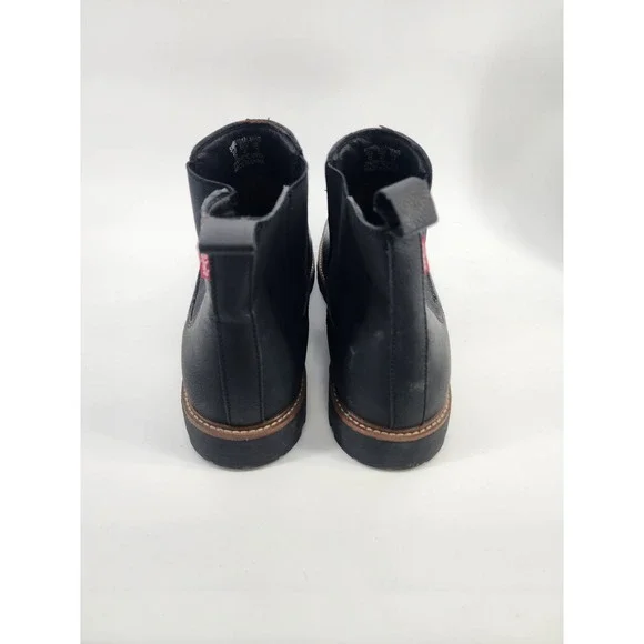 Levis Mens 51085101M Black Synthetic Leather Chelsea Ankle Boots Size 13 US - Picture 4 of 5